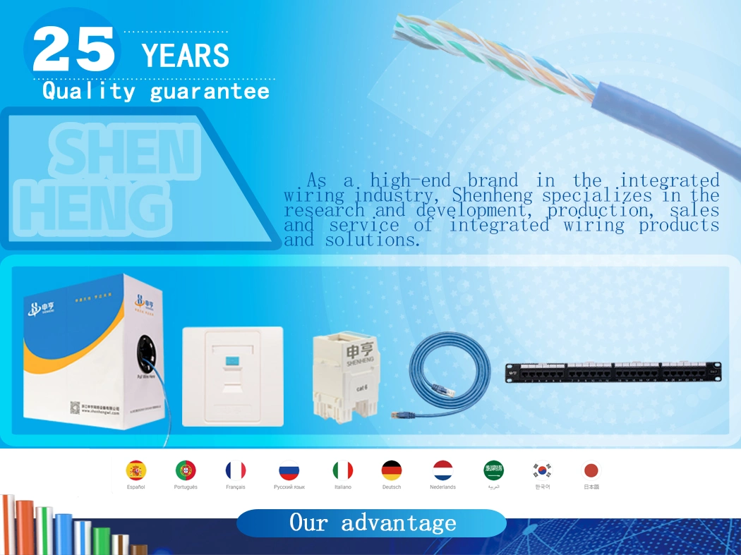 High Quality Network LAN Cable 23AWG UTP CAT6 305m