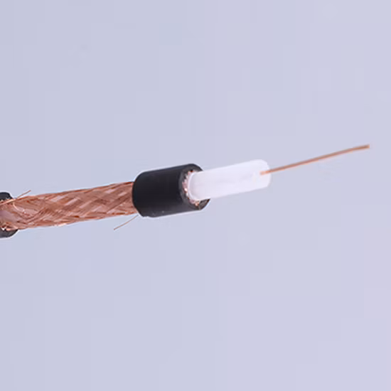 Communication CCTV CATV CPR Eca RG59+DC/RG59+Power/RG59+2x0.5/RG59+2x0.75 Composite Coaxial Cable