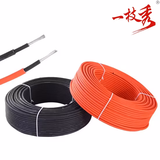 TUV Xlpo 4mm 6mm 10mm Power DC PV Solar Cable