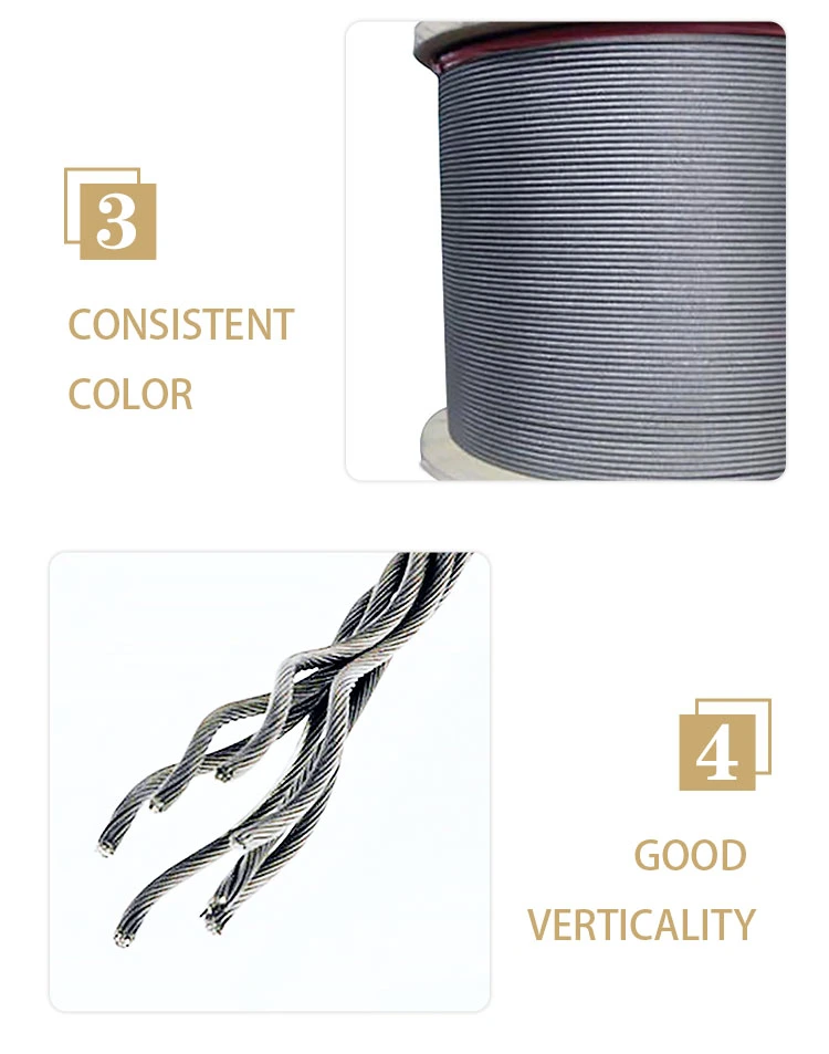 6*37+Iwrc 24mm API DIN Atms Steel Wire Rope Galvanized Cable for Lifting and Drawing Equipment