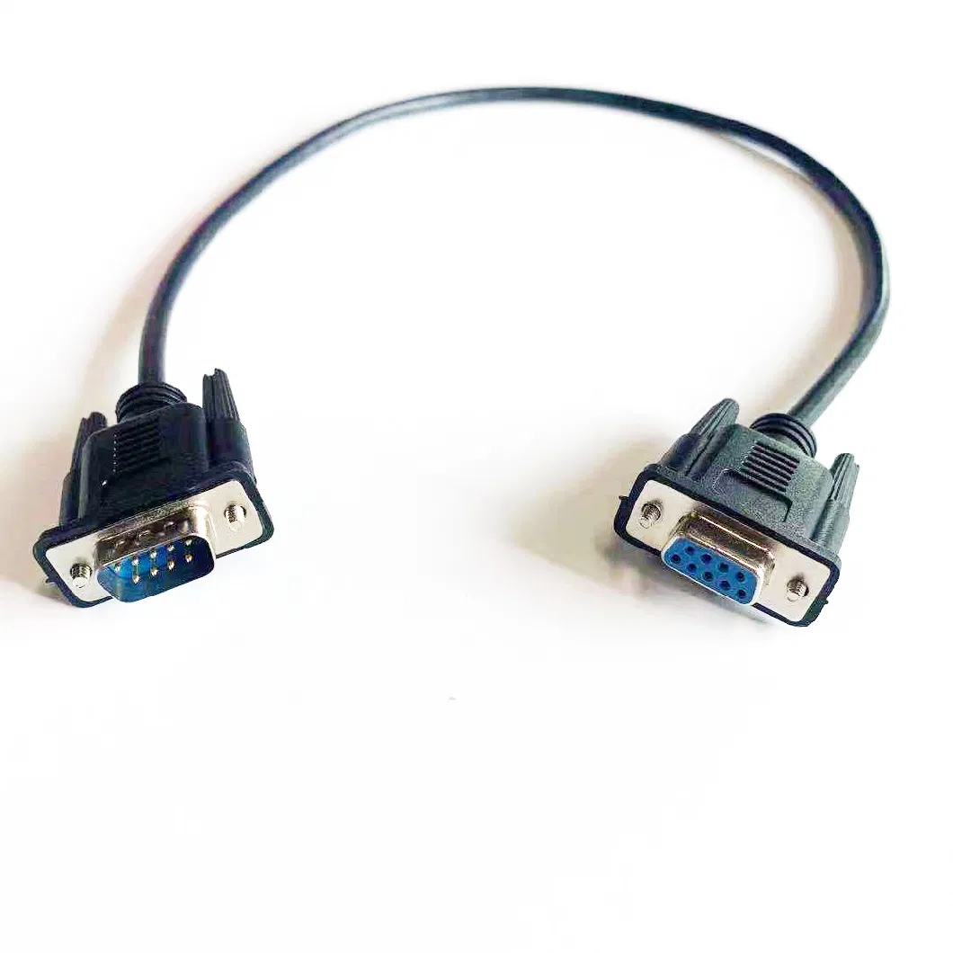 1m D-SUB RS232 dB9 9 Pin Serial Female to Female Extension Cable