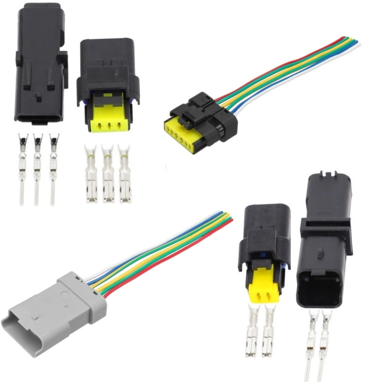 20 Pin VW Three-Color DVD Aux Plug to 4 RCA Female Audio &amp; Video Adapter Cable