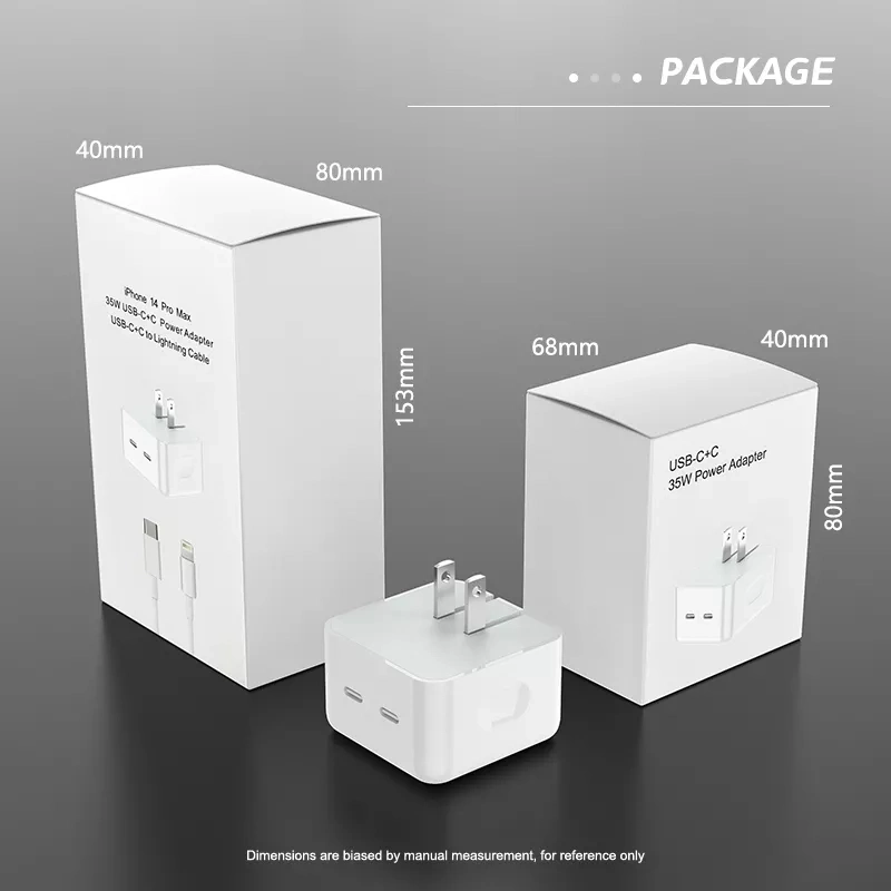 1 1 Original Adapter for iPhone 20W 35W Wall Charger Plug for Samsung Ultra (USB-C Power Delivery Fast Charging High Powered Port)
