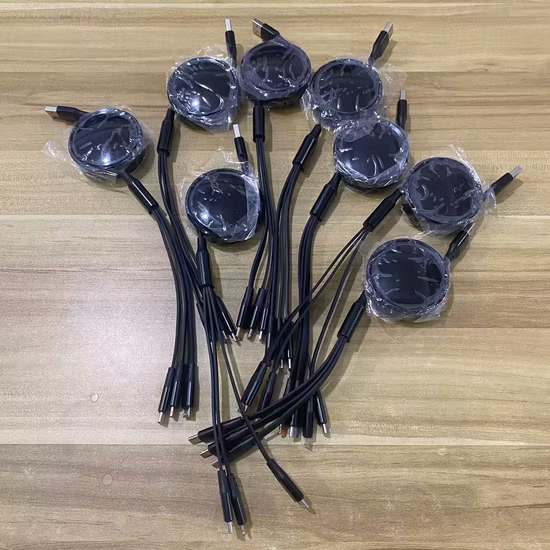 Customized Multifunctional Cable D-SUB dB25pin to DC6.3mm Audio and HD50pin to RCA+dB9 and dB25pin to dB9+Rj12 Data Cable