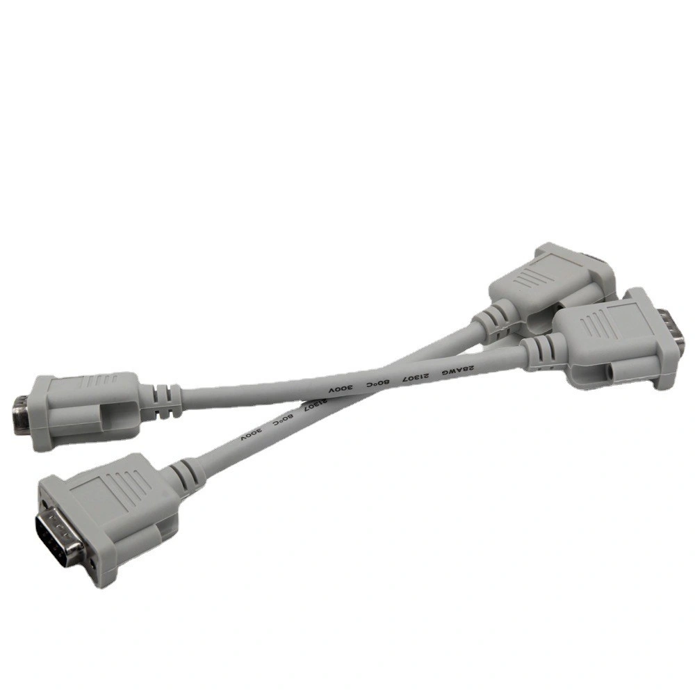 dB9 Cable to D-SUB Connecting Wire VGA Cable 9pin Data Cable Directly Supplied Manufacturer