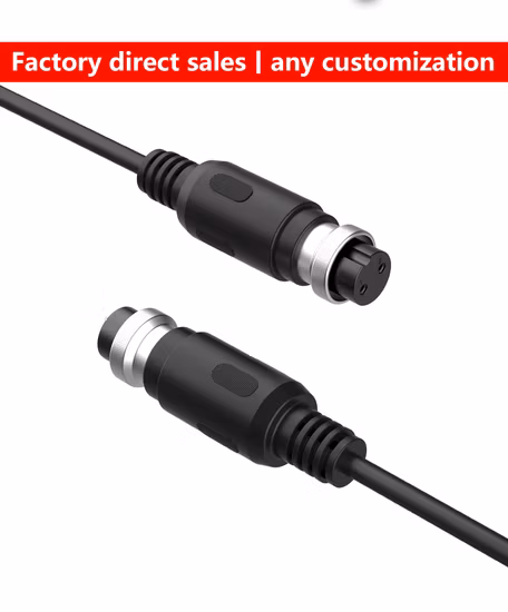 5 Pins Gx16 Double Female Head Aviation Socket Connector Electrical Cable