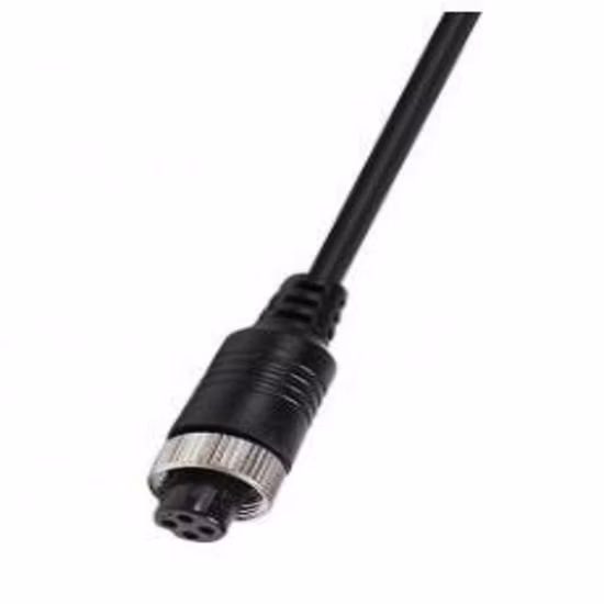 DIN Aviation Connector M12 4 Pin Connector Cable Waterproof M12 Molding Cable